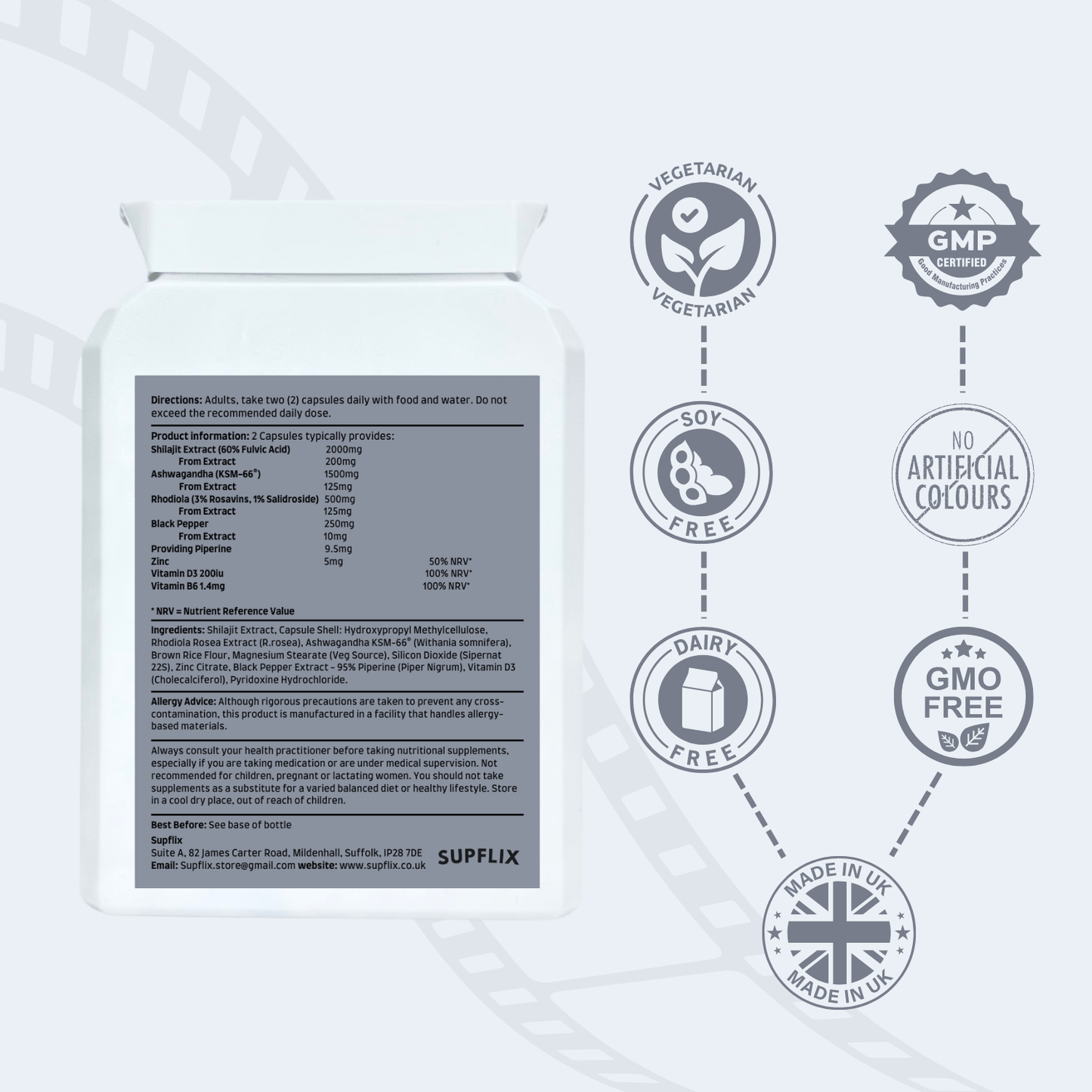 Shilajit Adaptogen Complex